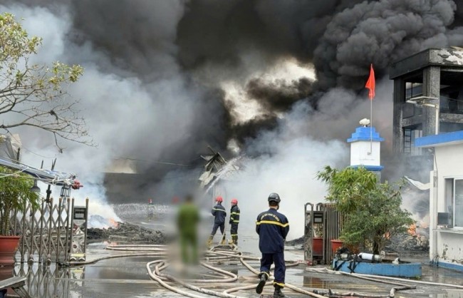 Hải Phòng: Thông tin mới nhất về vụ cháy xưởng sản xuất giày ở xã Chấn Hưng