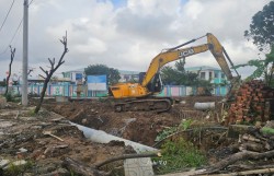 Dự án Khu dân cư Nam Điện An giai đoạn 2 vẫn dở dang