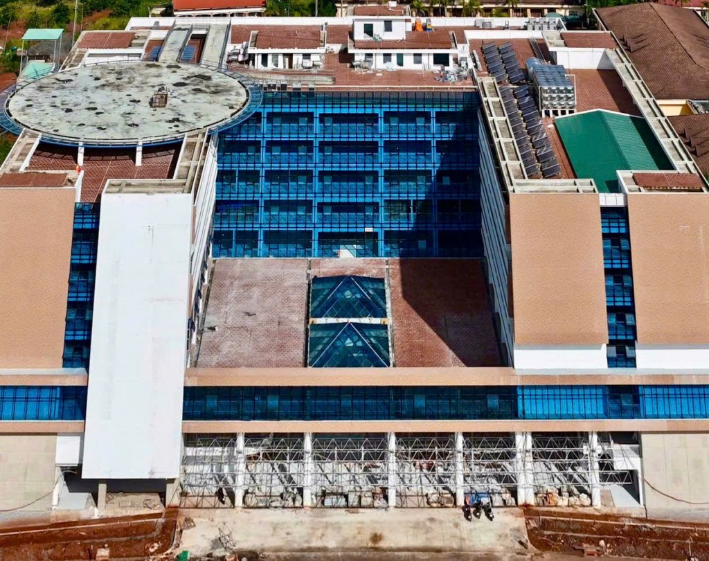 Dự án Nâng cấp Bệnh viện Đa khoa Đắk Nông sẽ khánh thành vào ngày 19/12 tới (Ảnh: CTV)