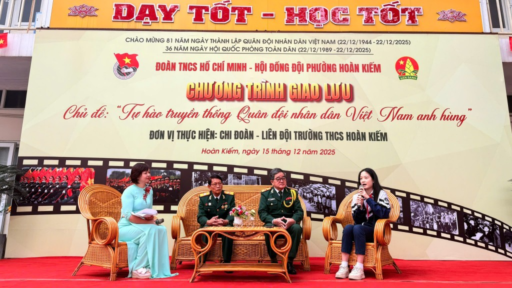 Hoàn kiếm: Ký ức người lính và trách nhiệm tuổi trẻ hôm nay