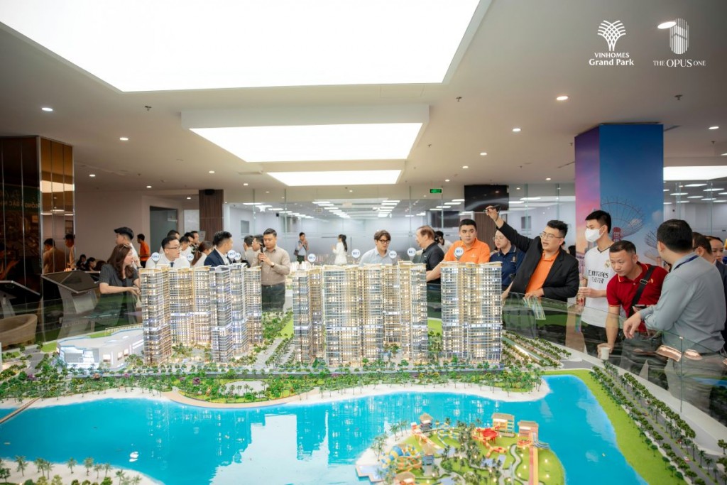 The Opus One là dự án Top 1 và cũng là cuối cùng của Vinhomes Grand Park