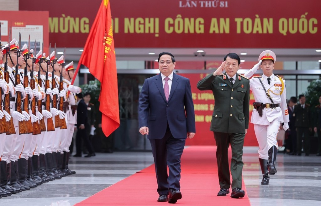 Thủ tướng Phạm Minh Chính dự Hội nghị Công an toàn quốc lần thứ 81
