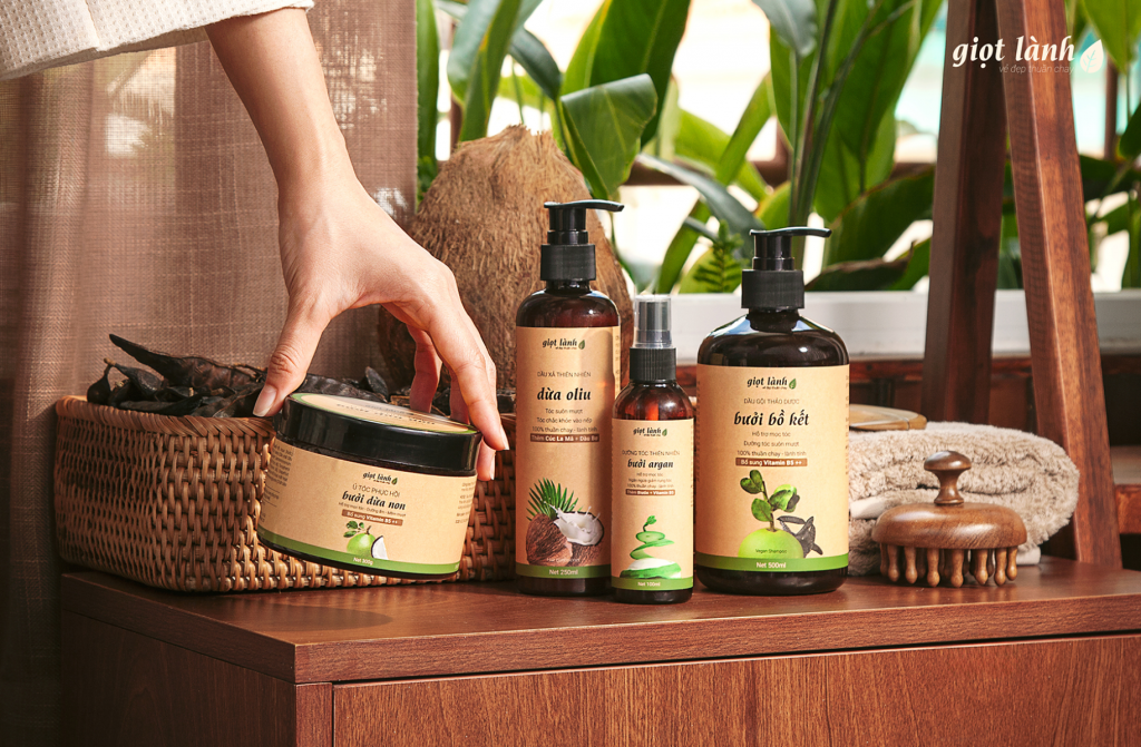 Hình ảnh bộ sưu tập các sản phẩm thuần chay của Giọt Lành Hình ảnh bộ sưu tập các sản phẩm thuần chay của Giọt Lành