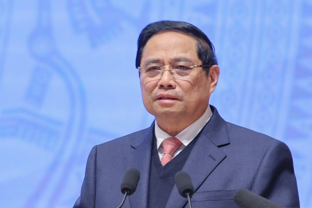 Thủ tướng nhấn mạnh Ủy ban Biên giới quốc gia là người lính thầm lặng, ngày đêm cống hiến tâm sức và trí tuệ, tiên phong trên các mặt trận ngoại giao, pháp lý, dư luận và thực địa - Ảnh: VGP/Nhật Bắc Thủ tướng nhấn mạnh Ủy ban Biên giới quốc gia là người lính thầm lặng, ngày đêm cống hiến tâm sức và trí tuệ, tiên phong trên các mặt trận ngoại giao, pháp lý, dư luận và thực địa - Ảnh: VGP/Nhật Bắc