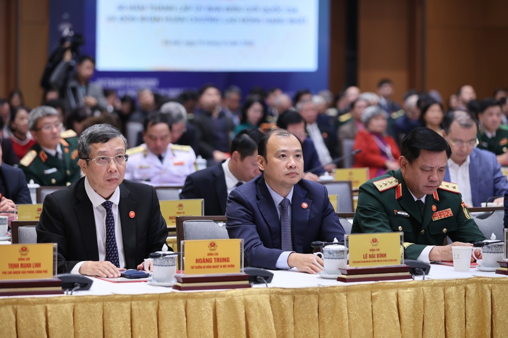 Các đại biểu dự lễ kỷ niệm - Ảnh: VGP/Nhật Bắc Các đại biểu dự lễ kỷ niệm - Ảnh: VGP/Nhật Bắc