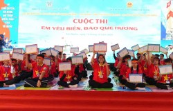 Sôi nổi cuộc thi “Em yêu biển, đảo quê hương”