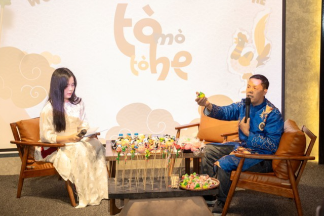 Nghệ nhân Đặng Văn Tiên chia sẻ về nghệ thuật nặn tò he Nghệ nhân Đặng Văn Tiên chia sẻ về nghệ thuật nặn tò he