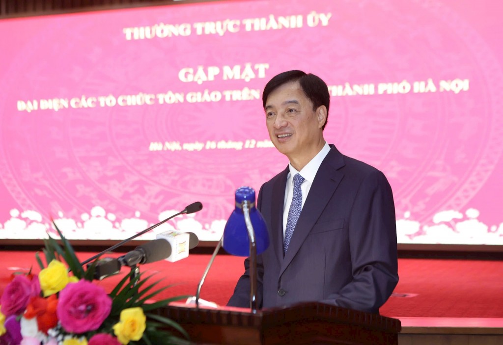 Hà Nội luôn trân trọng những đóng góp trách nhiệm, nghĩa tình của các tổ chức tôn giáo Hà Nội luôn trân trọng những đóng góp trách nhiệm, nghĩa tình của các tổ chức tôn giáo