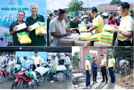 “Phân Bón Cà Mau – Cùng nhau san sẻ” cùng bà con Khánh Hoà “Phân Bón Cà Mau – Cùng nhau san sẻ” cùng bà con Khánh Hoà