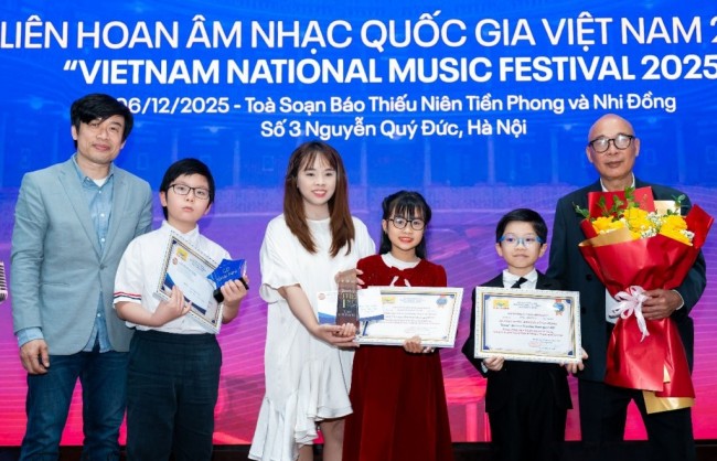 Vinh danh 10 tài năng trẻ xuất sắc tại Vietnam National Music Festival 2025