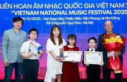 Vinh danh 10 tài năng trẻ xuất sắc tại Vietnam National Music Festival 2025