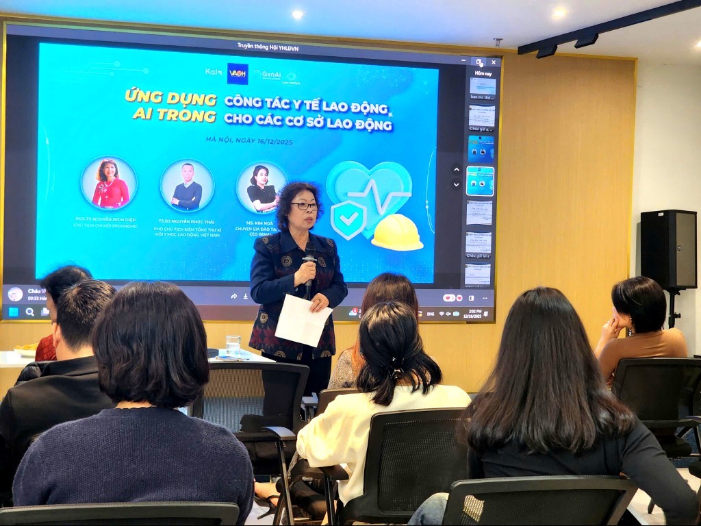Ứng dụng AI trong chăm sóc, quản lý sức khỏe người lao động