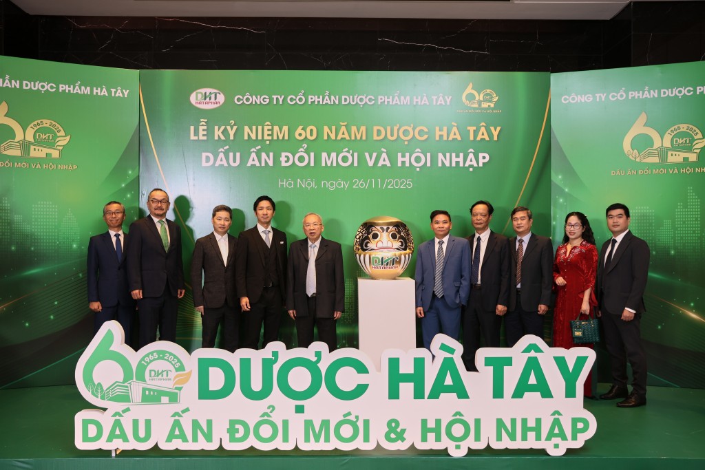 Dược Hà Tây - Hành trình 60 năm cùng dấu ấn đổi mới và