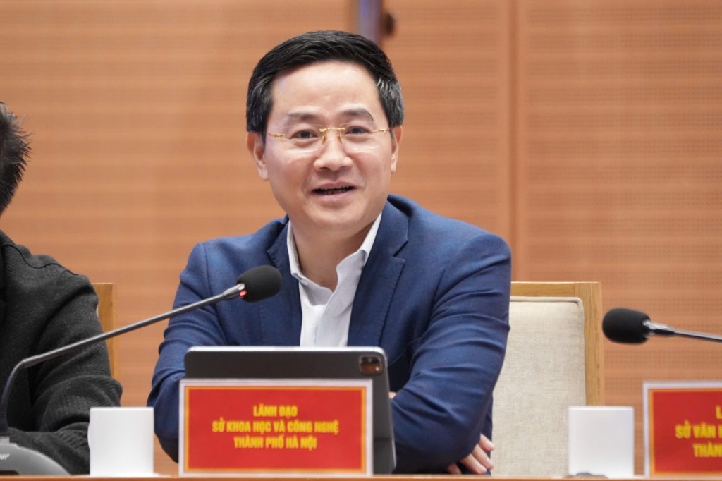 Giám đốc Sở Khoa học và Công nghệ Hà Nội Trần Anh Tuấn