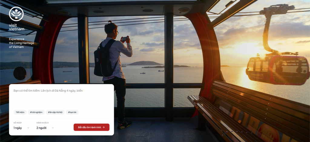 Bản demo nền tảng Visit Vietnam sẽ được giới thiệu ngày 20/12
