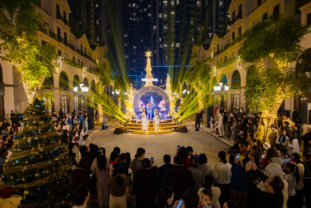 Chuỗi sự kiện đặc biệt “The Dazzling Night” đánh dấu khoảnh khắc chính thức khởi động mùa lễ hội tại Malibu Walk