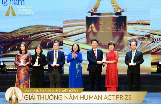 Quỹ Thiện Tâm được vinh danh hạng mục cao nhất tại Giải thưởng Hành động vì cộng đồng 2025