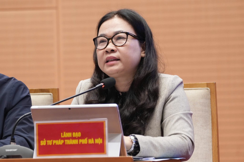  Phó Giám đốc Sở Tư pháp Hà Nội Phạm Thị Thanh Hương 