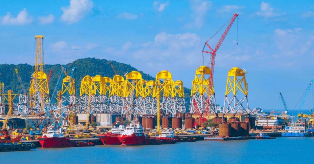 Trung tâm Công nghiệp năng lượng và Hậu cần kỹ thuật PTSC (Vũng Tàu, TP Hồ Chí Minh).