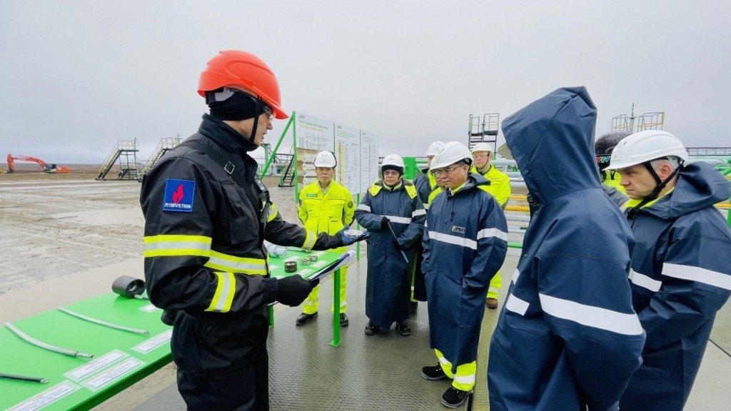 Dự án Liên doanh giữa Petrovietnam và Zarubezhneft, khu vực tự trị Nhenhesky, Liên bang Nga.