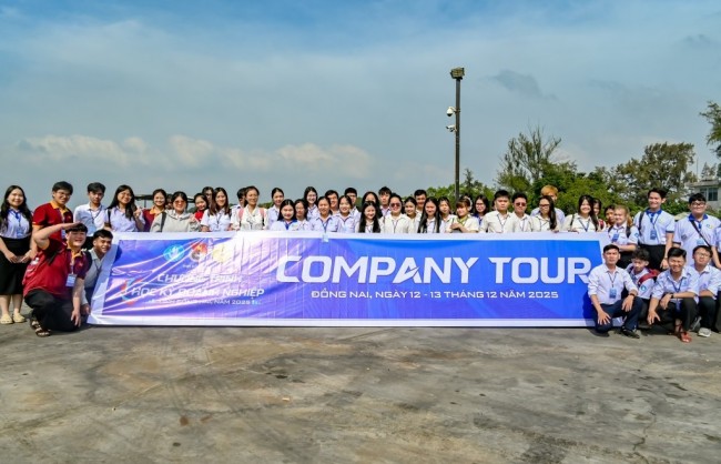 Vedan Việt Nam đón sinh viên Đồng Nai tham gia chương trình “Học kỳ doanh nghiệp”