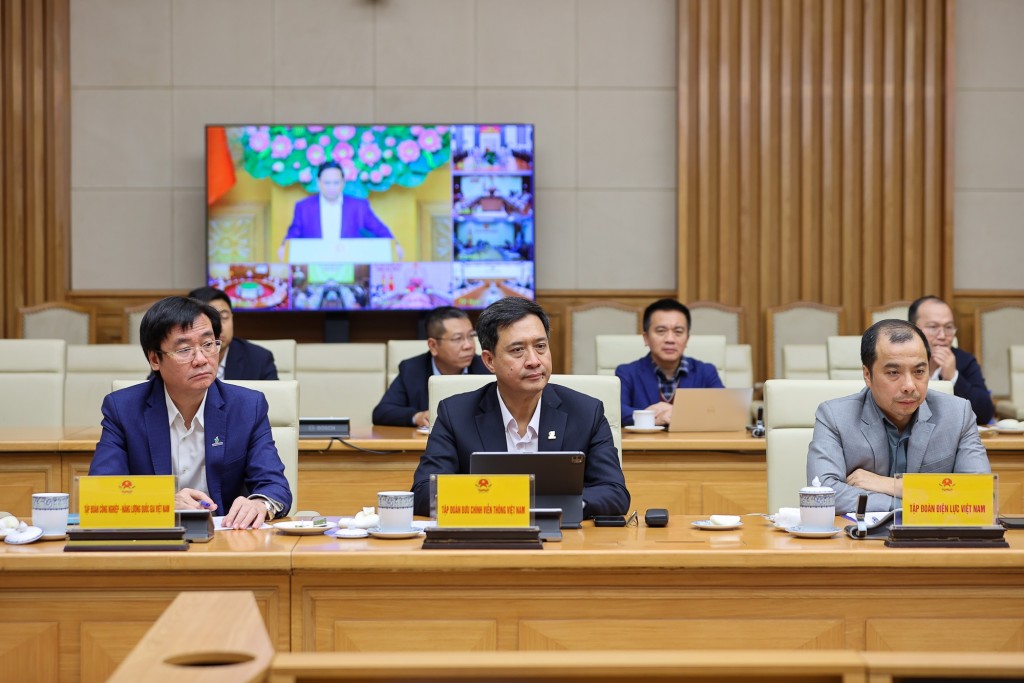 Các đại biểu tham dự cuộc họp - Ảnh: VGP/Nhật Bắc Các đại biểu tham dự cuộc họp - Ảnh: VGP/Nhật Bắc