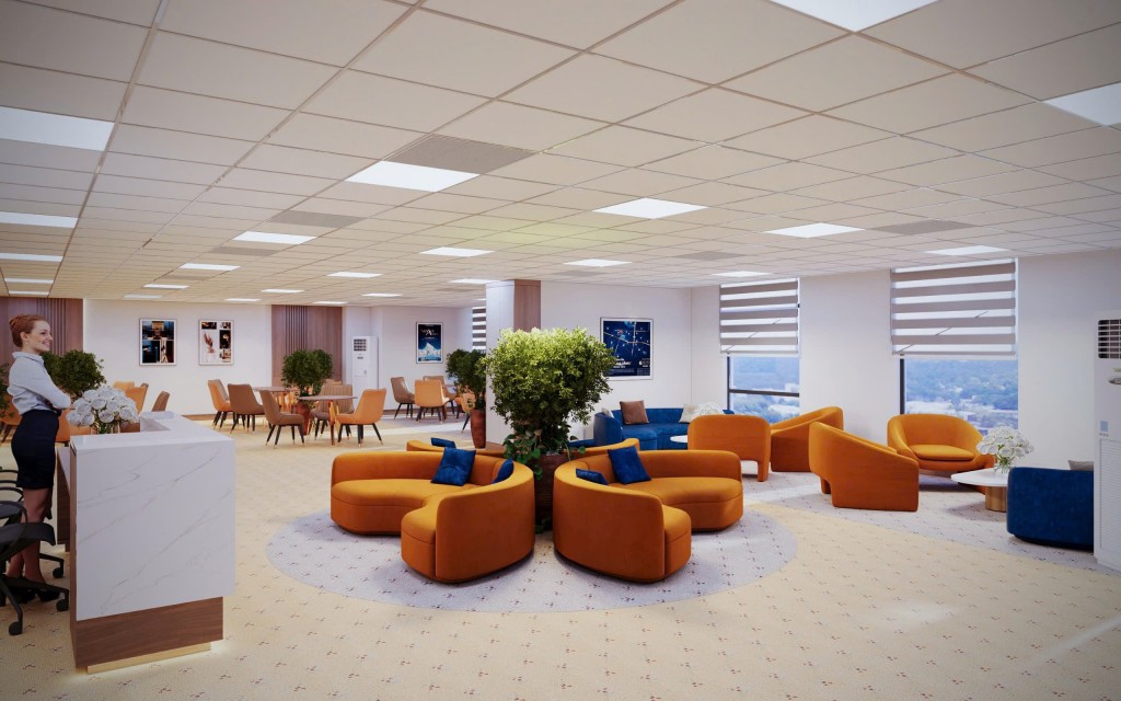 ROX Tower Goldmark City bắt nhịp xu hướng văn phòng