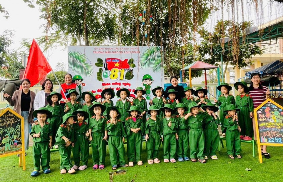 Tổ chức hoạt động trải nghiệm cho trẻ mầm non tại di tích lịch sử