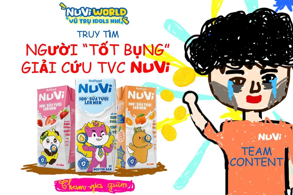 Truy tìm người tốt bụng giải cứu TVC NuVi, trúng vàng SJC Truy tìm người tốt bụng giải cứu TVC NuVi, trúng vàng SJC