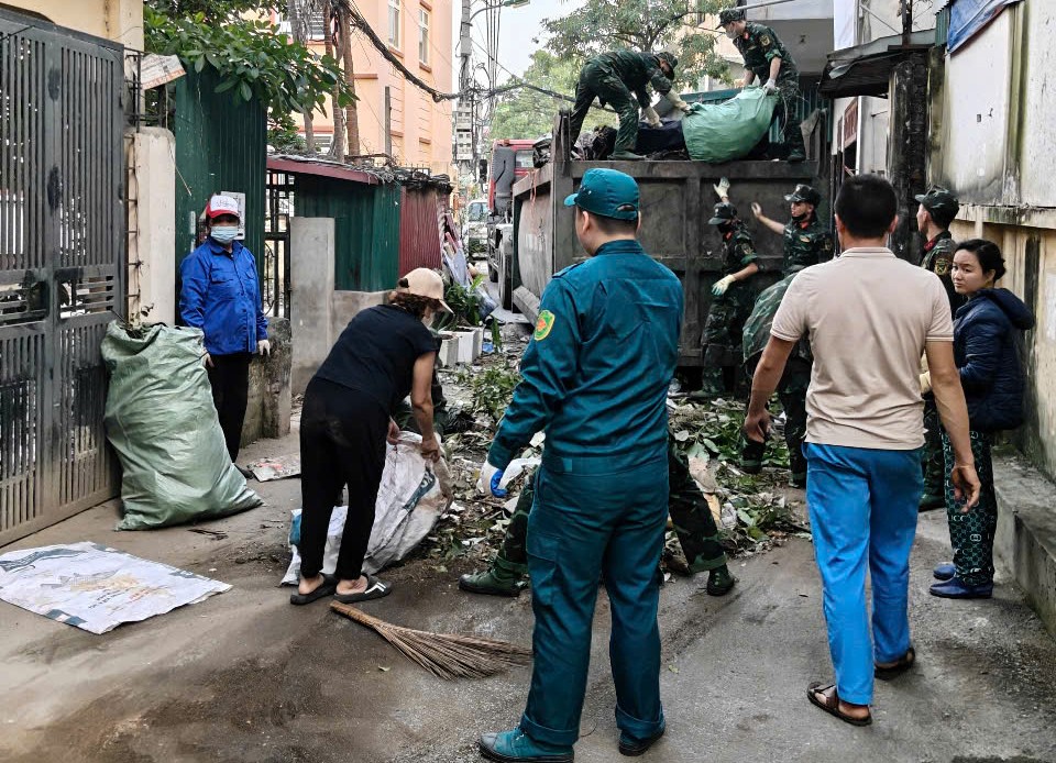 Phường Tây Mỗ quyết liệt duy trì kỷ cương, văn minh đô thị