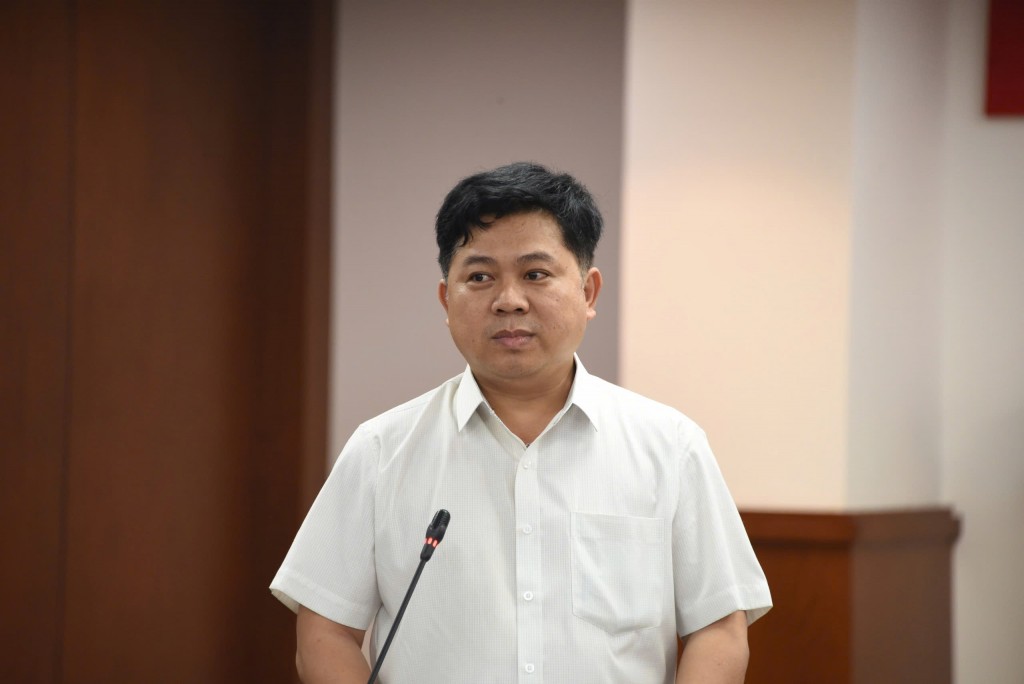 Ông Hồ Tấn Minh - Chánh Văn phòng 