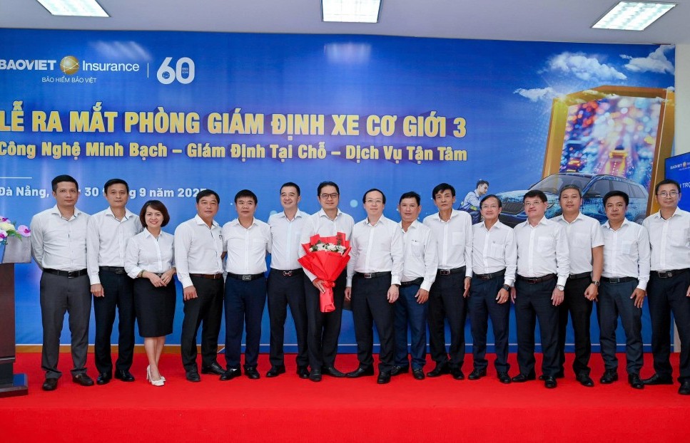 Bảo hiểm Bảo Việt khai trương phòng Giám định Xe cơ giới 3 tại Đà Nẵng