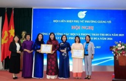 Phụ nữ phường Giảng Võ phát động phong trào thi đua năm 2026