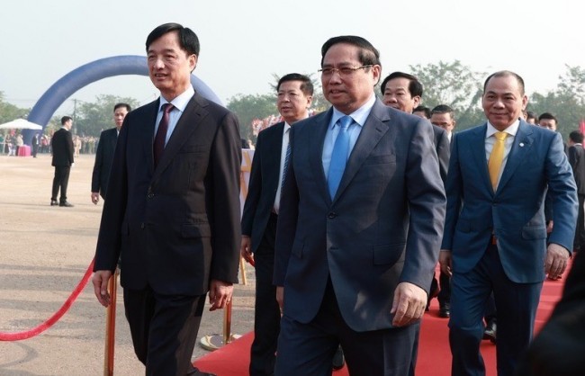 Thủ tướng Chính phủ Phạm Minh Chính dự Lễ khởi công dự án Khu đô thị thể thao Olympic