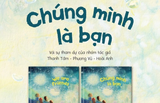 Vẻ đẹp lấp lánh của tình bạn qua sách tranh thiếu nhi