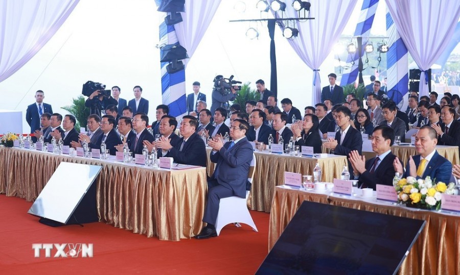 Thủ tướng Chính phủ Phạm Minh Chính dự Lễ khởi công dự án Khu đô thị thể thao Olympic