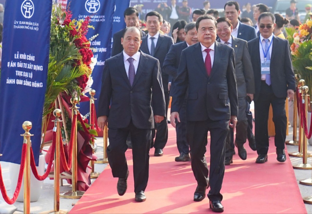 Hà Nội khởi công siêu dự án Trục Đại lộ cảnh quan sông Hồng