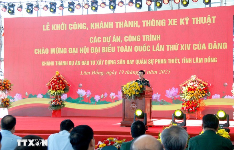 Công trình sân bay Phan Thiết bảo đảm nhiệm vụ huấn luyện, sẵn sàng chiến đấu