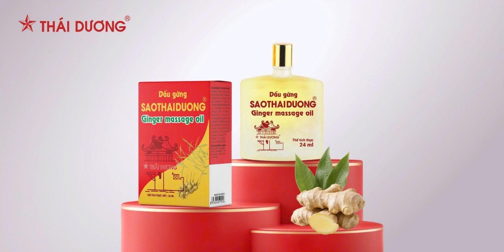 Hình ảnh sản phẩm Dầu gừng Sao Thái Dương Hình ảnh sản phẩm Dầu gừng Sao Thái Dương
