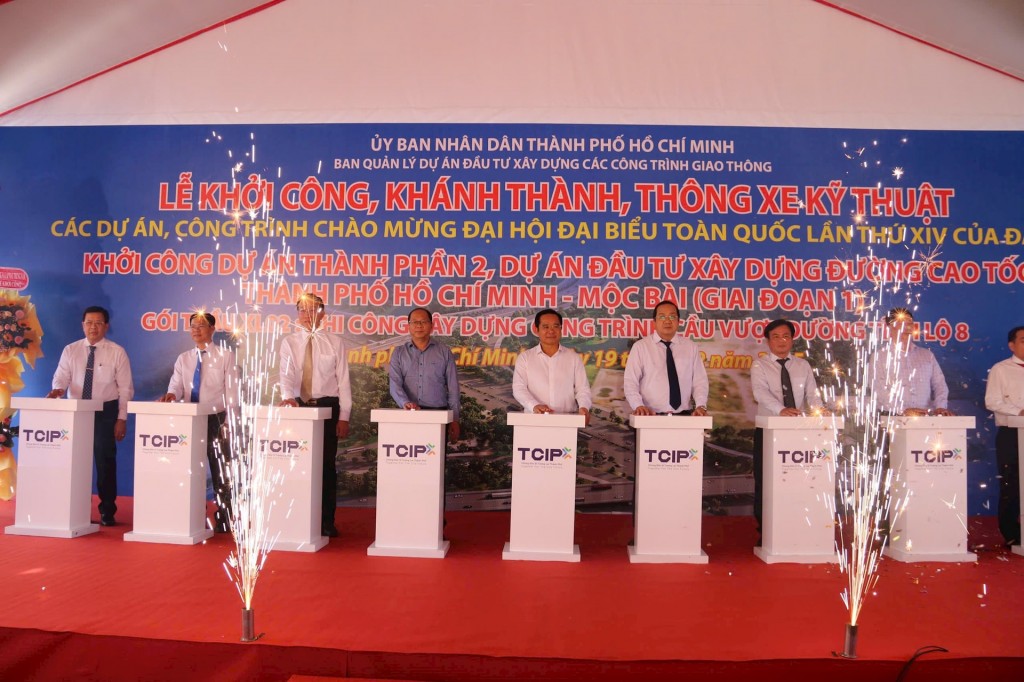 TP Hồ Chí Minh khởi công, khánh thành loạt dự án trọng điểm TP Hồ Chí Minh khởi công, khánh thành loạt dự án trọng điểm