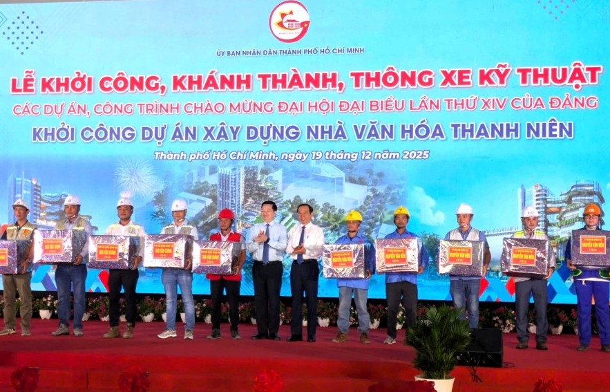 TP Hồ Chí Minh khởi công, khánh thành loạt dự án trọng điểm