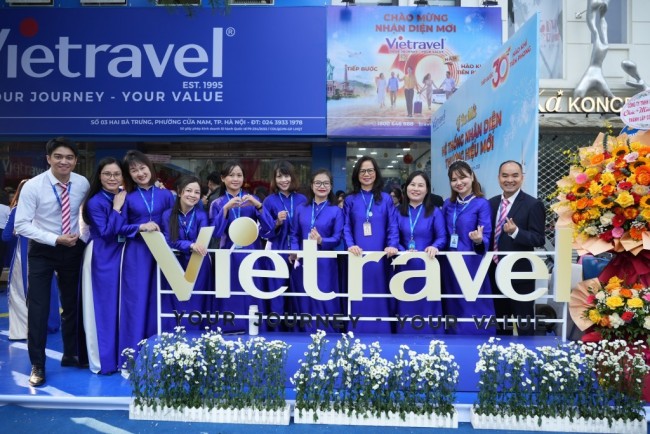 Vietravel ra mắt nhận diện thương hiệu mới, đánh dấu 30 năm phát triển và vươn mình cùng đất nước