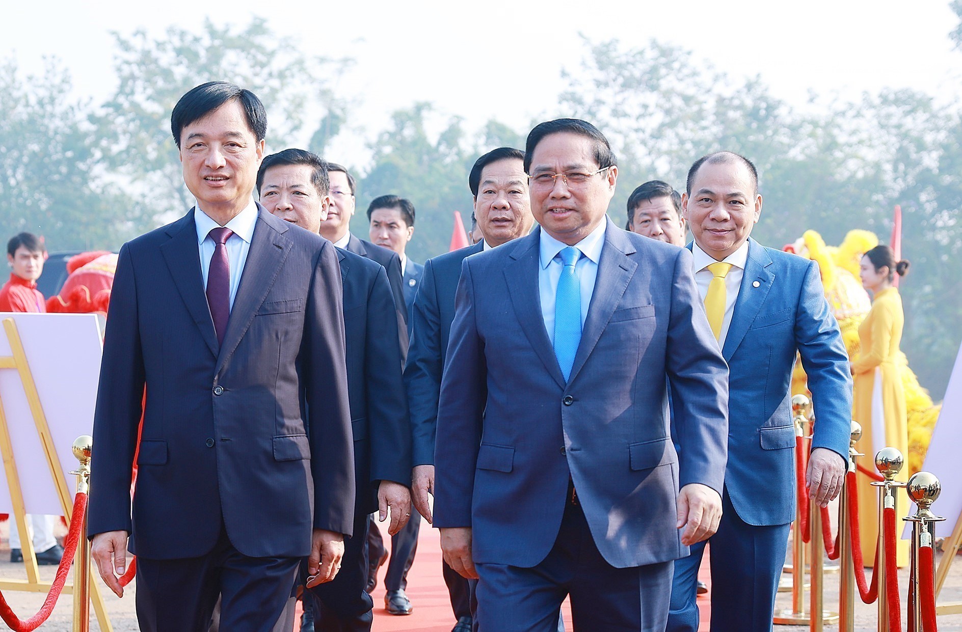 Thủ tướng Phạm Minh Chính dự lễ khởi công xây dựng Khu đô thị thể thao Olympic