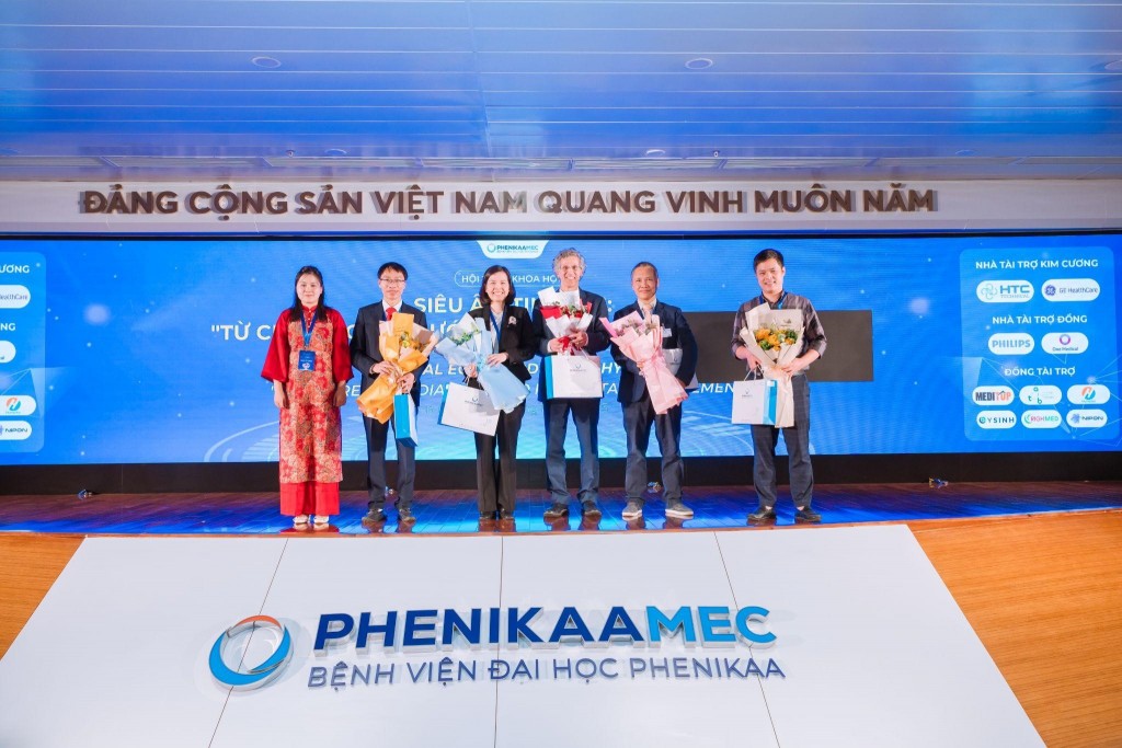 Các chuyên gia hàng đầu trình bày 5 báo cáo tham luận tại Hội thảo “Siêu âm tim thai - Từ chẩn đoán trước sinh đến quản lý sau sinh”