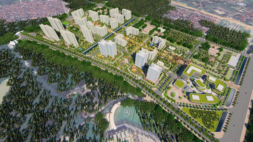  Tiên Dương Park City là dự án đầu tư theo mô hình Khu đô thị - NƠXH độc lập (tập trung) đầu tiên, sẽ cung cấp khoảng 3.103 căn hộ NƠXH theo tiêu chuẩn hiện đại
