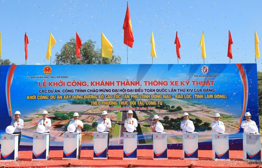 Lâm Đồng khởi công, khánh thành đồng loạt 4 dự án lớn