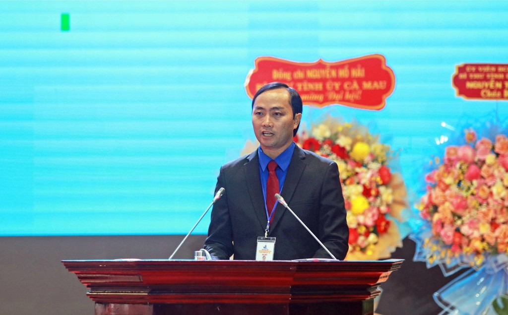 Anh Phạm Tuấn Tài được chỉ định giữ chức Bí thư Tỉnh đoàn Cà Mau nhiệm kỳ 2025-2030  ẢNH: G.B