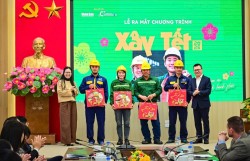 Báo Nhân Dân gửi tới công nhân 30.000 phần quà trong chương trình "Xây Tết 2026"