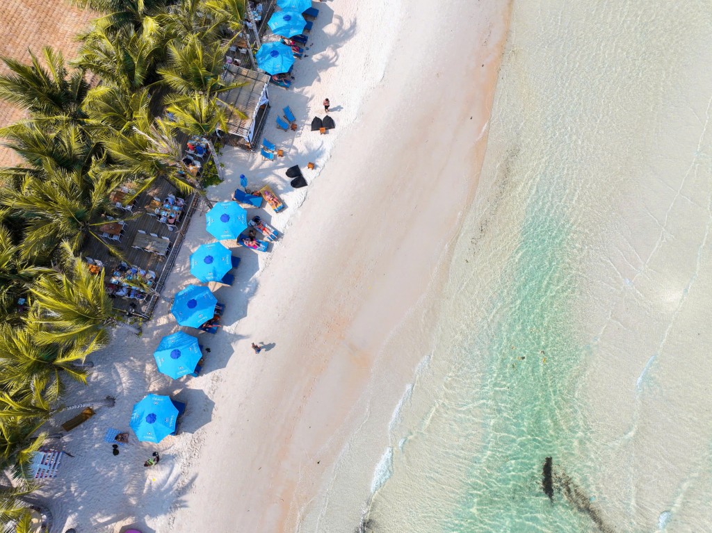 Vẻ đẹp tuyệt mỹ của Bãi Kem – top 50 bãi biển đẹp nhất hành tinh là một minh chứng cho sức hút mãnh liệt của Phú Quốc