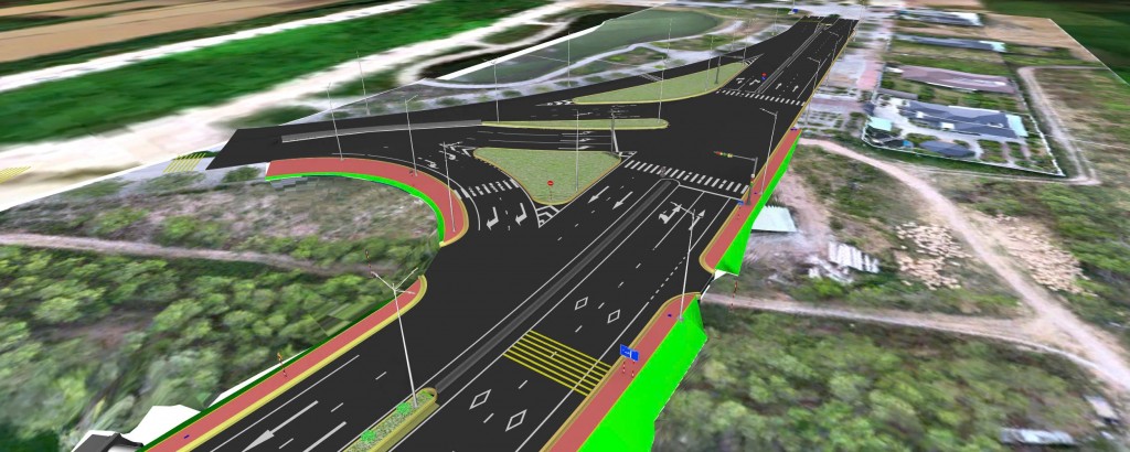 Phối cảnh Dự án đường vành đai ngoài TP.Bạc Liêu